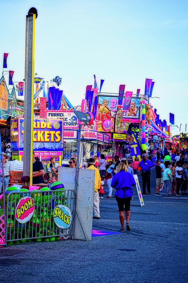 Visual Cacophony At The State Fair Photograph