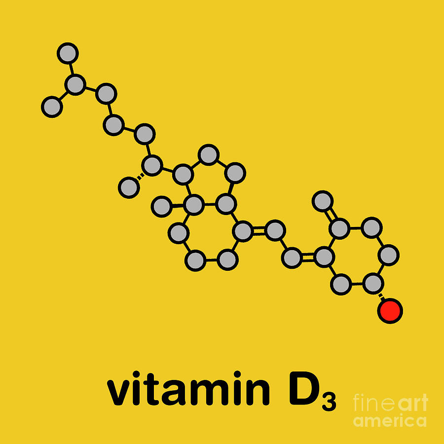 Vitamin D3 Molecule Photograph by Molekuul/science Photo Library ...