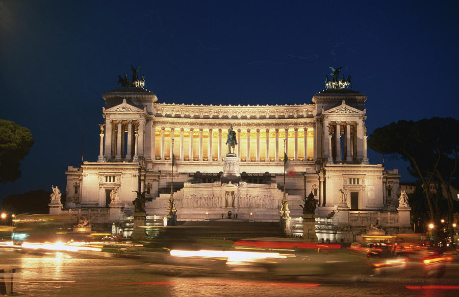 Vittorio Emanuele Monument, Rome, Italy Photograph by Lonely Planet