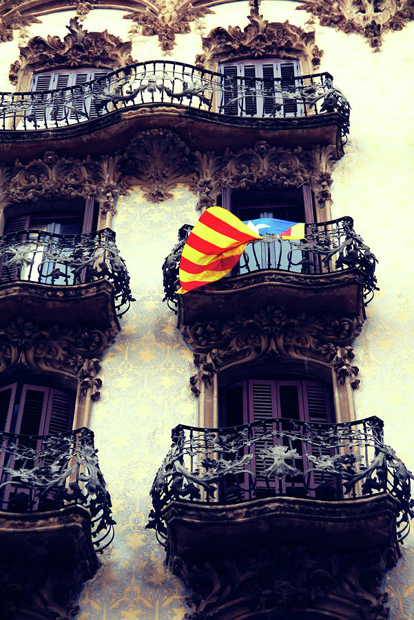 Vive Catalunya Photograph by Martyn Boyd