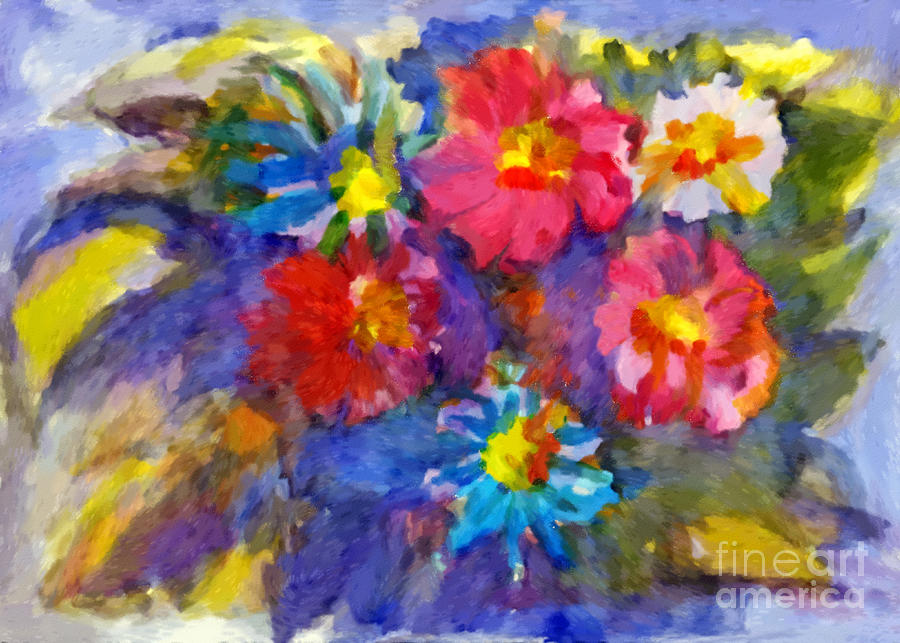 Vivid flowers in the garden by Irina Dobrotsvet Vivid flowers in the garden by Irina Dobrotsvet