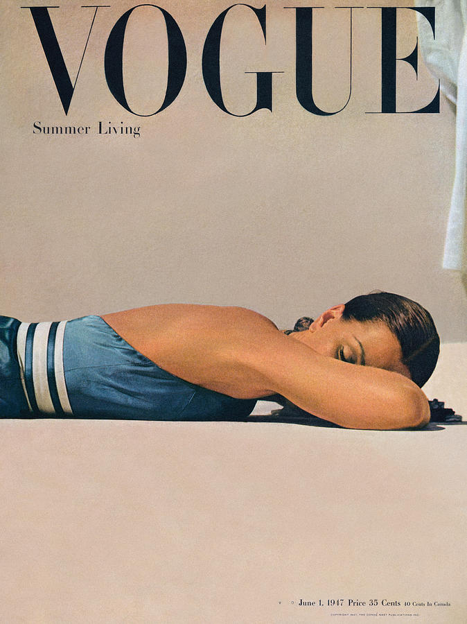Vogue Magazine June 1st, 1947 Photograph by John Rawlings