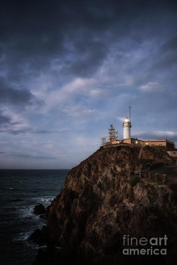 Lighthouse Photograph - Voice of the Sea by Evelina Kremsdorf