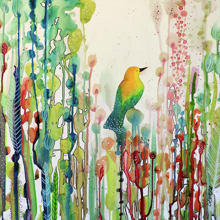 Voir Le Monde Autrement Painting by Sylvie Demers Voir Le Monde Autrement Painting by Sylvie Demers