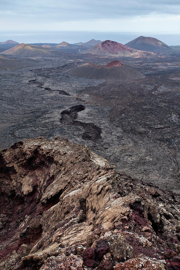 Volcanic Landscape Of Timanfaya Photograph by © Santiago Urquijo