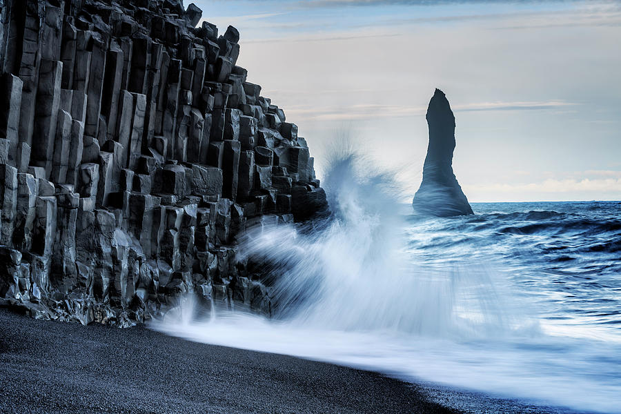 Volcanic Rocks, Iceland Digital Art by Maurizio Rellini