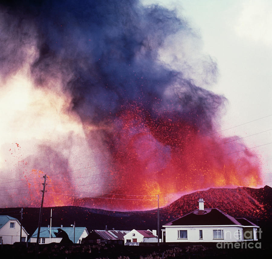Volcano Erupting Photograph by Bettmann