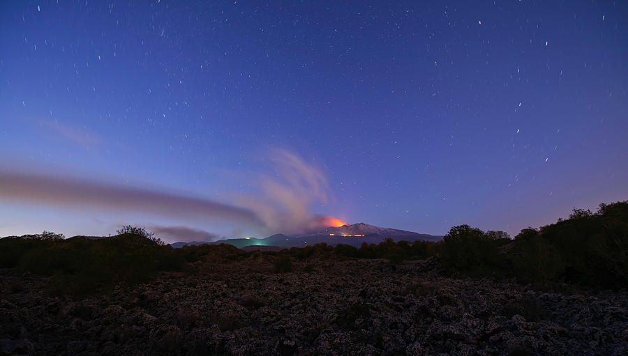 Volcano Etna eruption by Mirko Chessari Volcano Etna eruption by Mirko Chessari