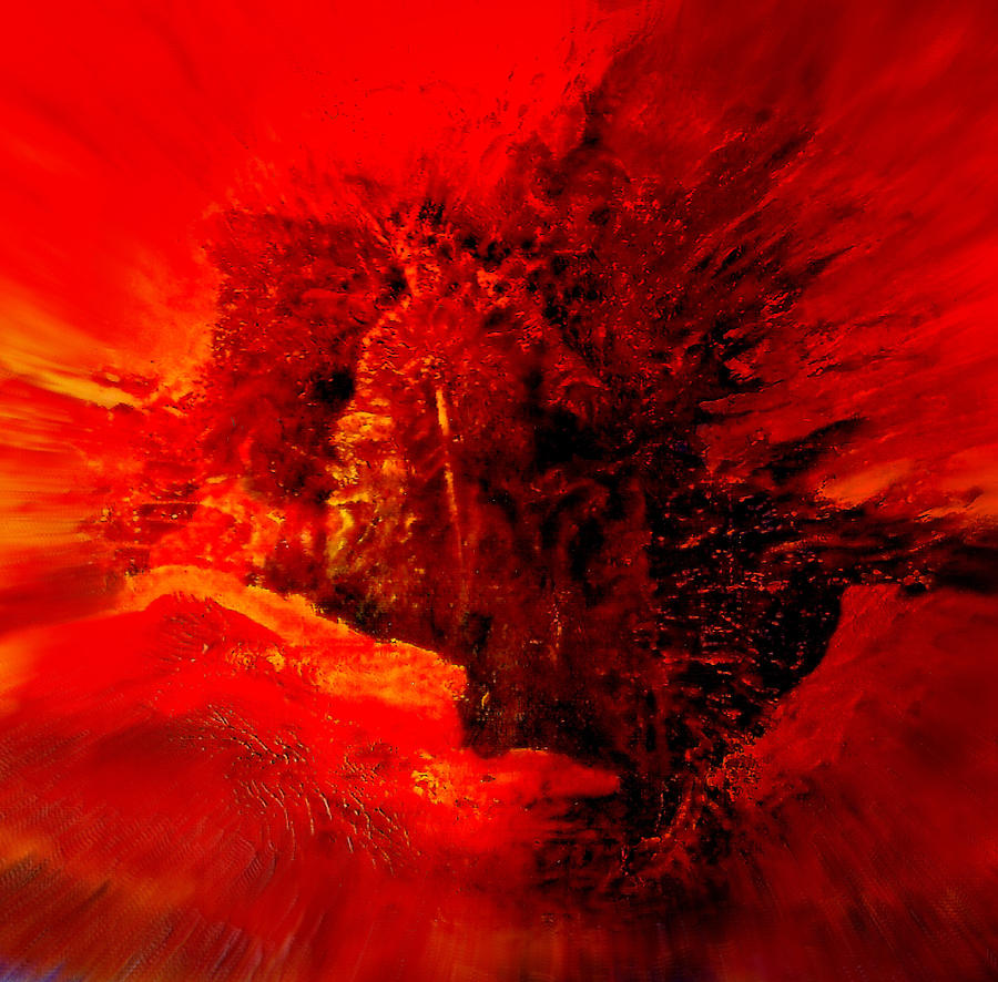 Volcano-god of fire by Henryk Gorecki Volcano-god of fire by Henryk Gorecki