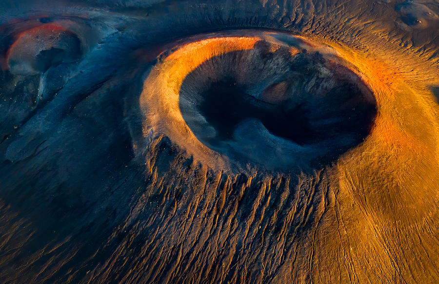 Volcano Photograph by James Bian
