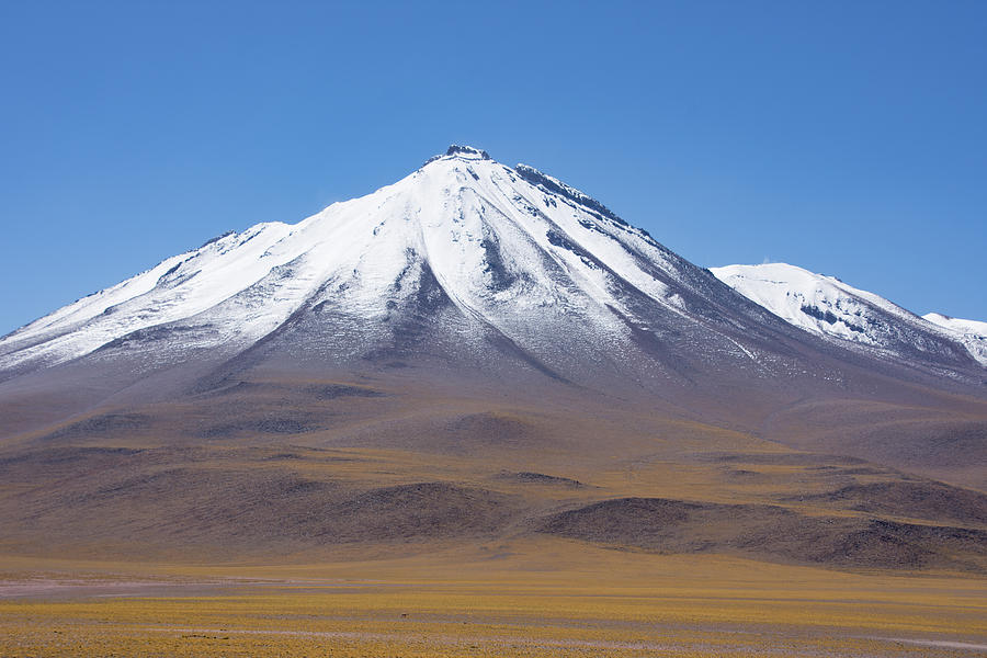 Volcano on the Altiplano Photograph by Mark Hunter