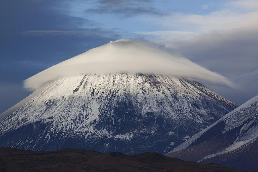 Volcano \"the Kljuchevsky Sopka\" Photograph by Denis Budkov