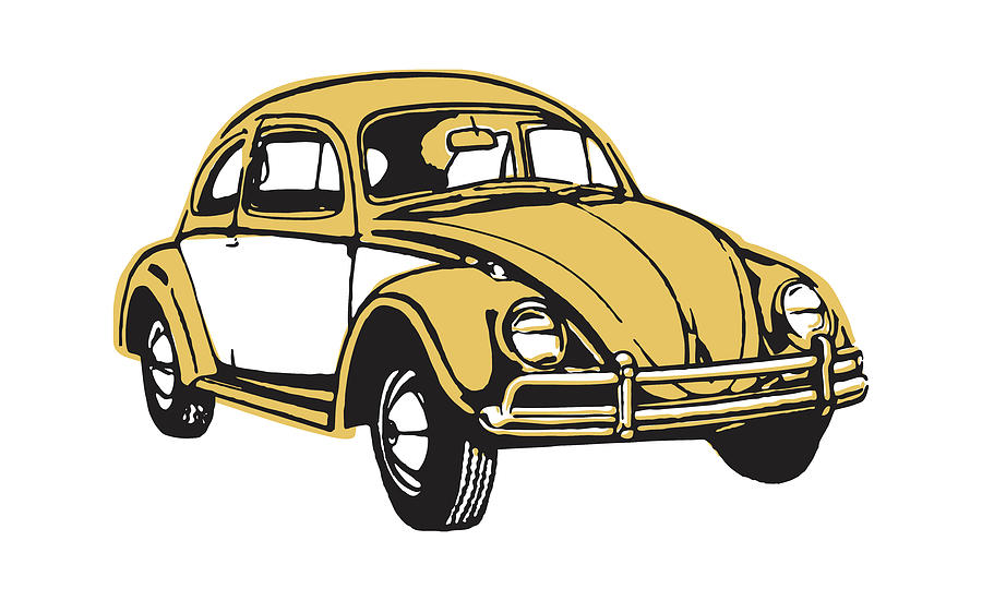 Learn How to Draw Volkswagen Beetle Convertible (Sports Cars) Step by Step  : Drawing Tutorials