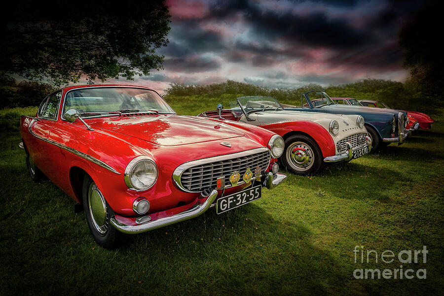 Volvo P1800 Classic Car Photograph by Adrian Evans