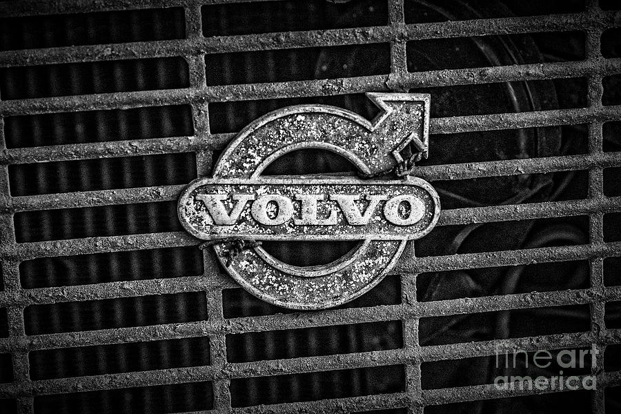 Volvo Sign on Grill Photograph by Antony McAulay