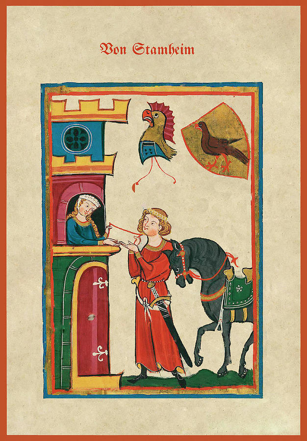 Von Stamheim Painting by Codex Manesse
