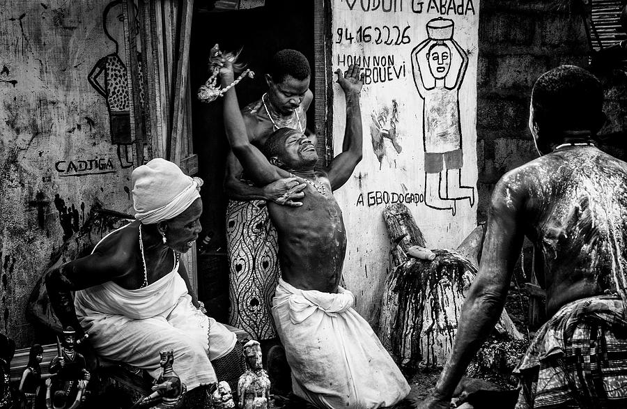 Voodoo Session In Benin. Photograph by Joxe Inazio Kuesta Garmendia