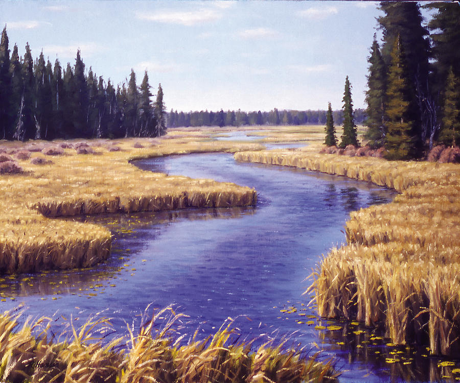 Voyagers Trail Painting by Rick Hansen