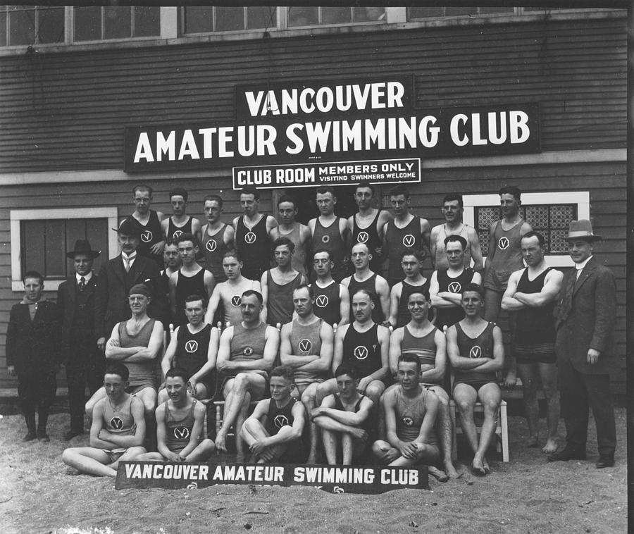 V.r.c. Vancouver Rowing Club U.b.c. University Of British Columbia B.e.  C. British Empire  Co Painting