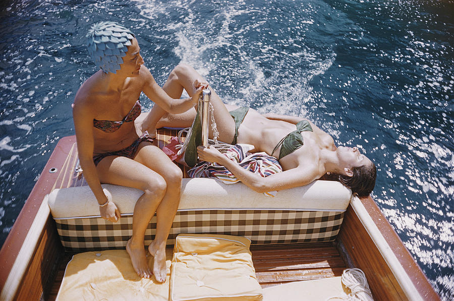 Vuccino And Rava Photograph by Slim Aarons