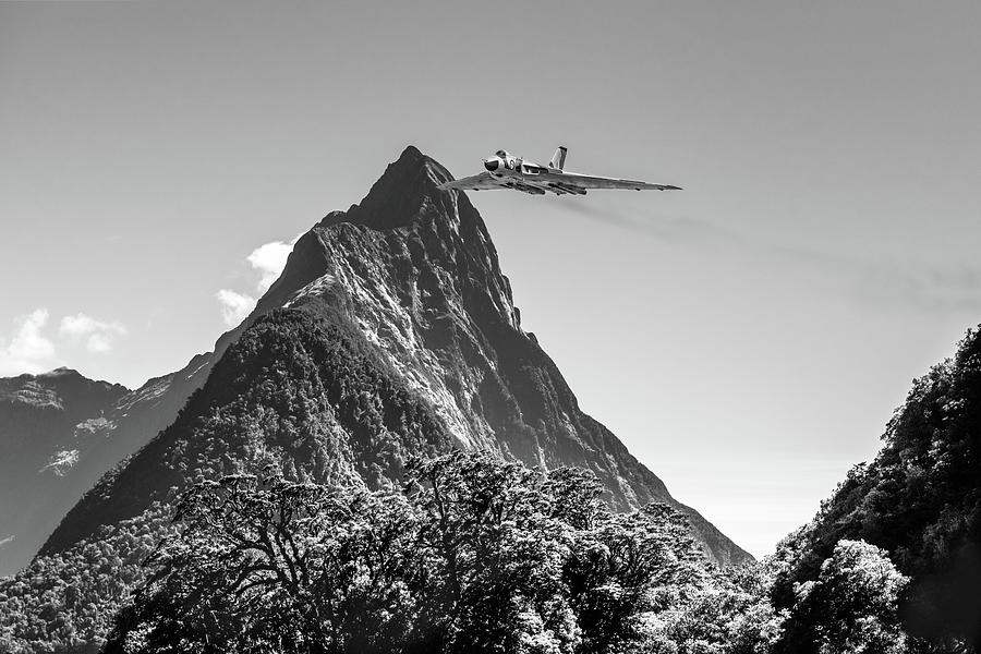 Vulcan in Milford Sound Photograph by Gary Eason