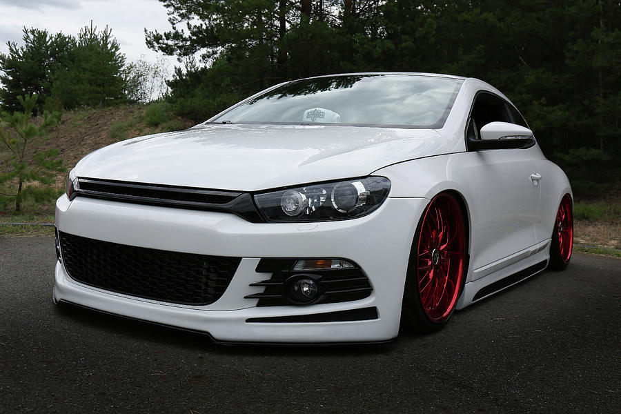 VW Scirocco - car tuning 01 Photograph by Hotte Hue - Pixels
