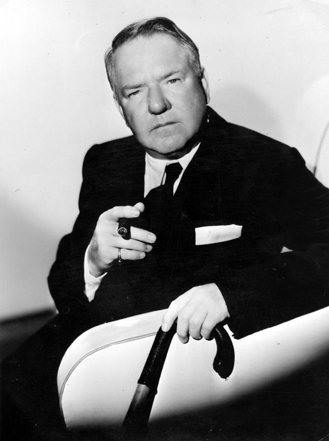 W C Fields Photograph by Hulton Archive