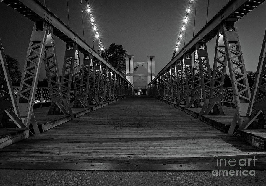 Waco Suspension Bridge  Photograph by Imagery by Charly