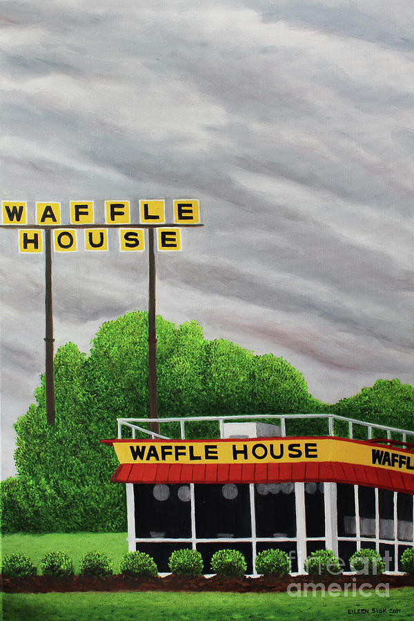 Waffle House #4, Bellevue Painting by Eileen Sisk - Fine Art America