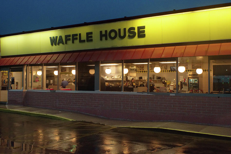 Waffle House, Sunday Morning Coming Down Photograph by Warren Gale ...