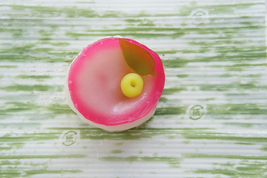 Wagashi Camellia, A Japanese Sweet Photograph by Martina Schindler