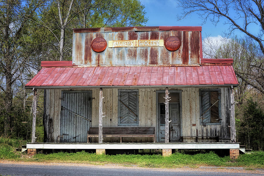 Architecture Photograph - Wagners Grocery by Susan Rissi Tregoning