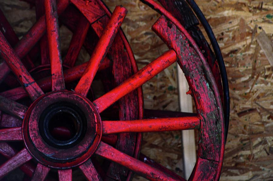 Wagon Wheel Photograph by Lisa Burbach