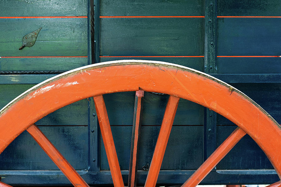 Wagon Wheel Photograph by Roland Wilhelm
