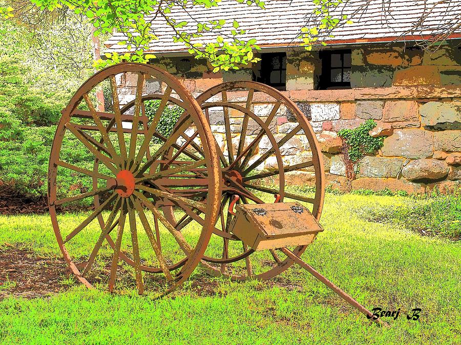 Wagon Wheels Photograph by Bearj B Photo Art