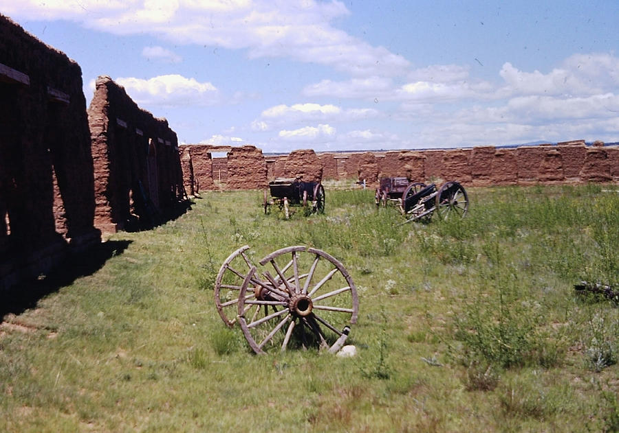 Wagons at Fort Union Photograph by Julie Rach - Fine Art America