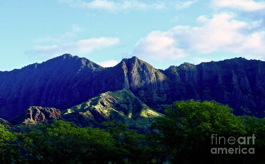 Waianae Range in Morning Light Photograph by Craig Wood
