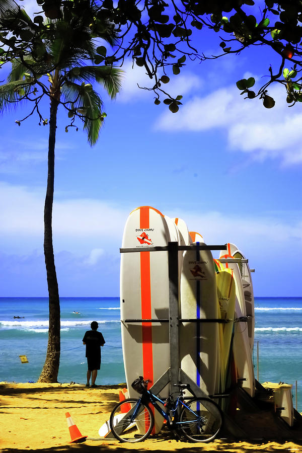 Waikiki Beach Photograph by Tom Prendergast