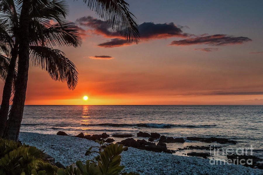 Waikoloa Sunset 1 Photograph by Al Andersen