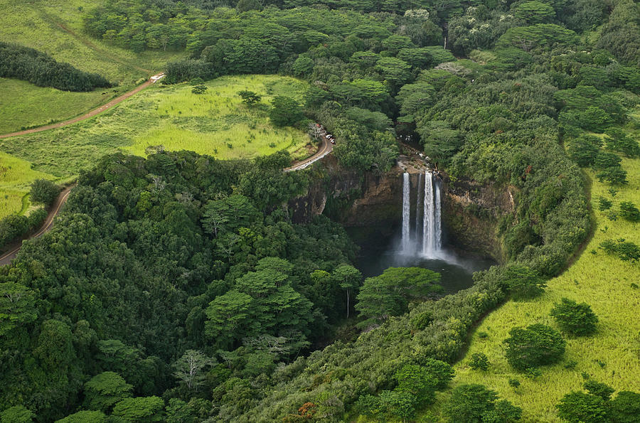Wailua Falls, Kauai, Hawaii Photograph by Enrique R. Aguirre Aves