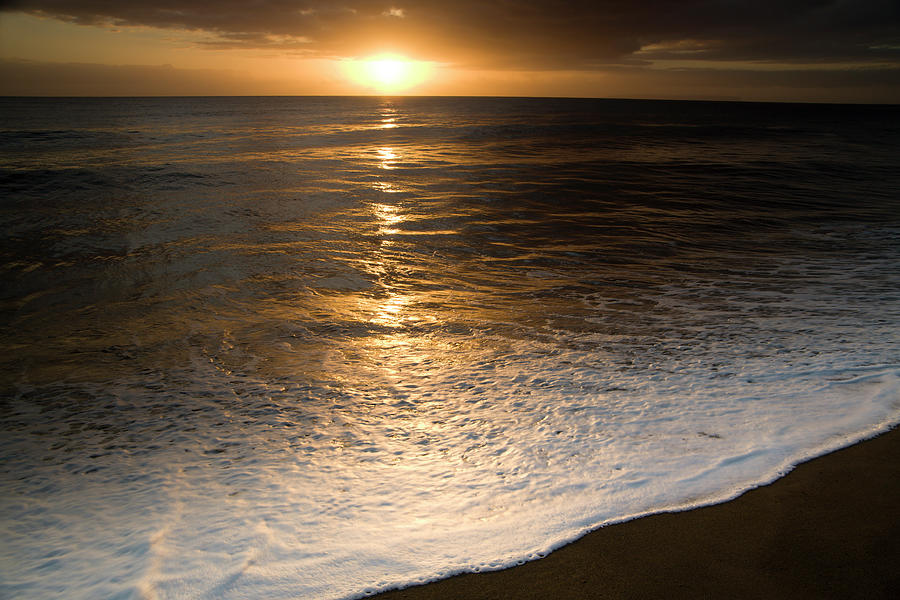 Waimea Sunset, Islands Of Hawaii Photograph by Jimkruger