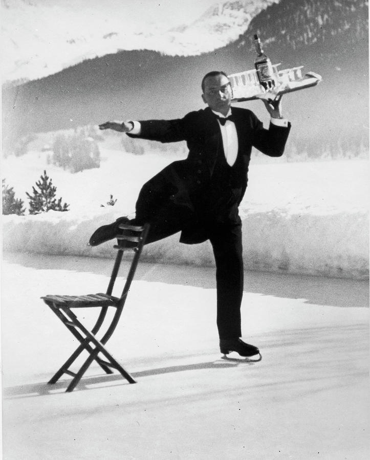 Waiter Renie Brequet W. A Tray Of Cockta Photograph by Alfred Eisenstaedt Waiter Renie Brequet W. A Tray Of Cockta Photograph by Alfred Eisenstaedt