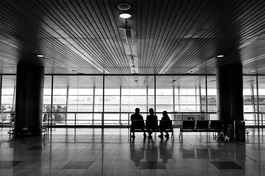 Waiting At The Airport Photograph by Kieron Long