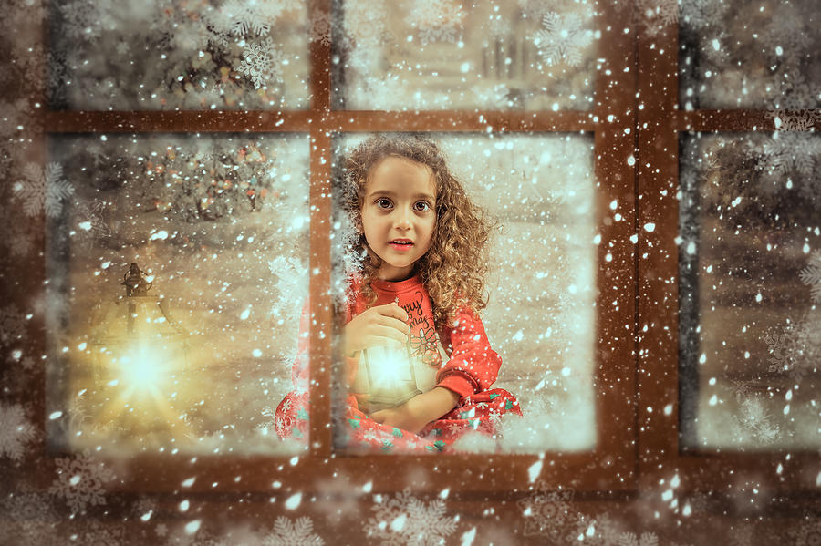 Fantasy Photograph - Waiting For Santa by Iuliana Pasca