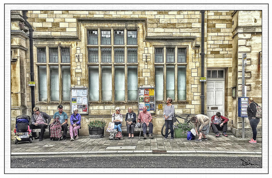 Waiting For The Next Bus by Peggy Dietz Waiting For The Next Bus by Peggy Dietz