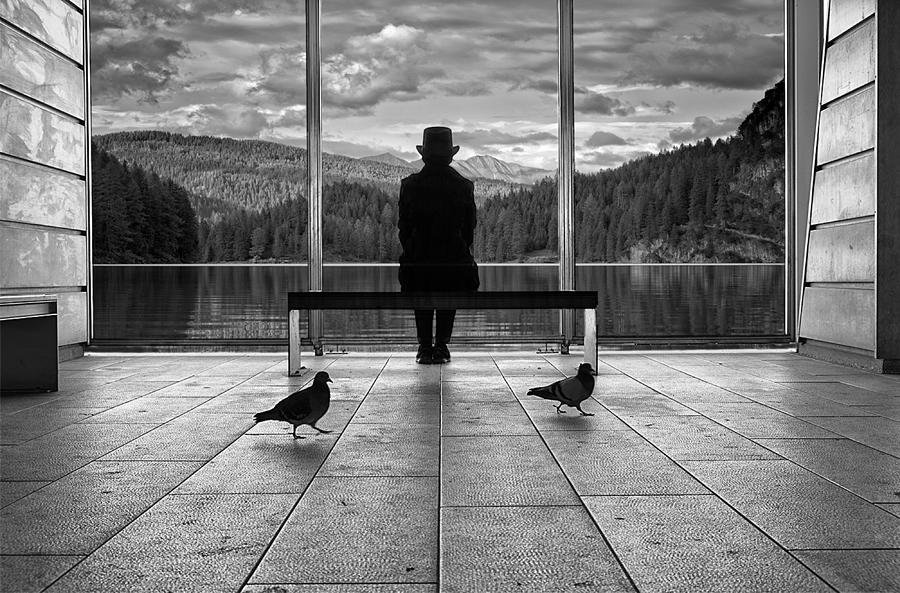 Black And White Photograph - Waiting For Tomorrow by Francesco Deste