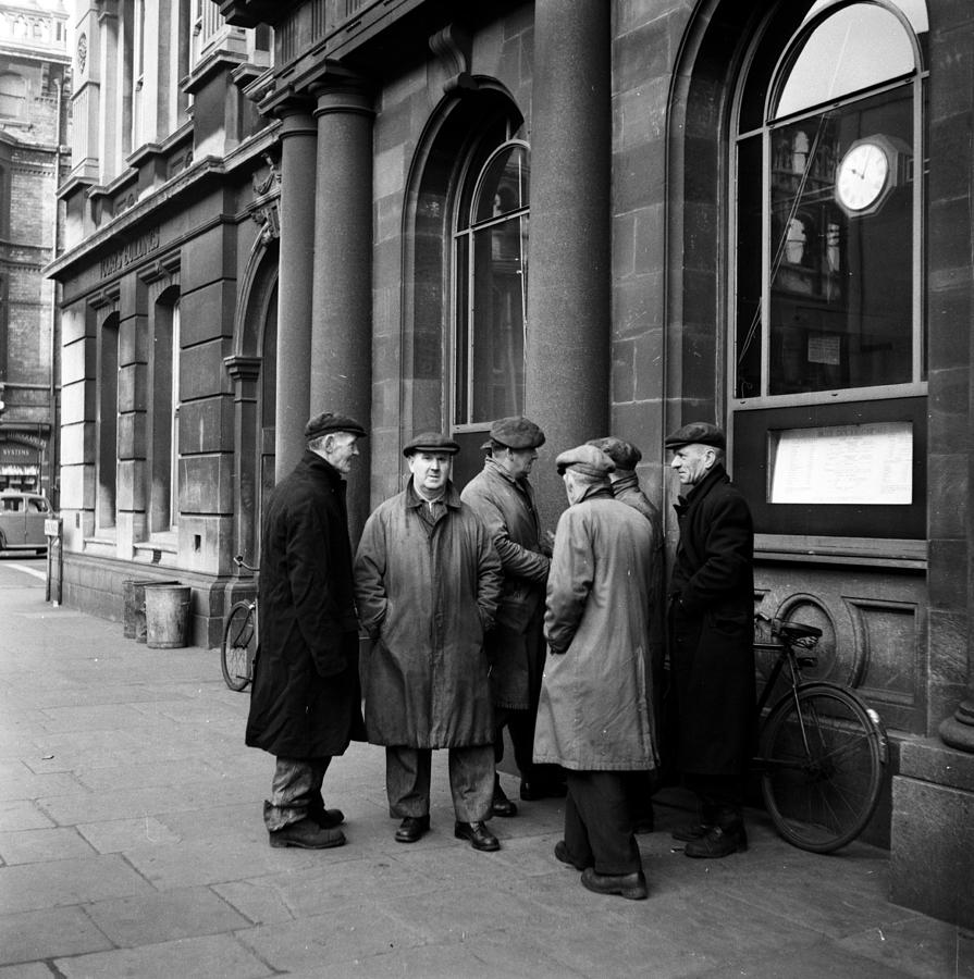 Waiting For Work Photograph by Bert Hardy