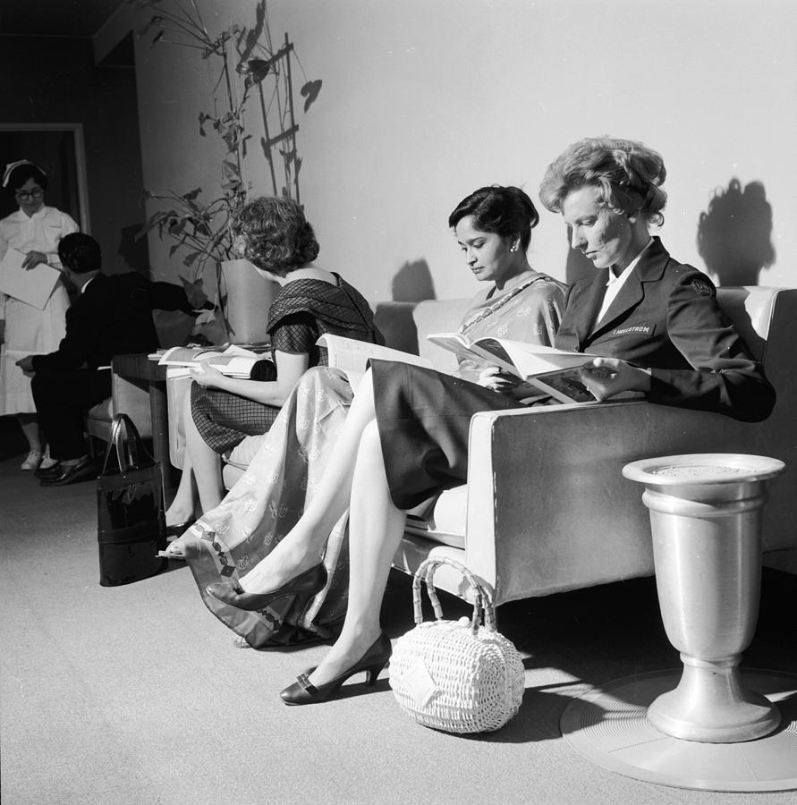 Waiting Room Photograph by Sherman Waiting Room Photograph by Sherman