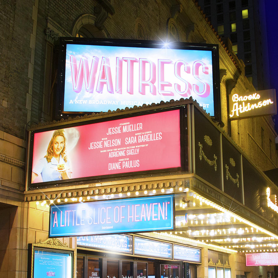 Waitress The Musical Starring Jessie Mueller Photograph by Mark Andrew Thomas