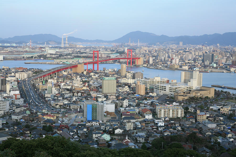 Wakamatsu Cityscape Photograph by Tomosang